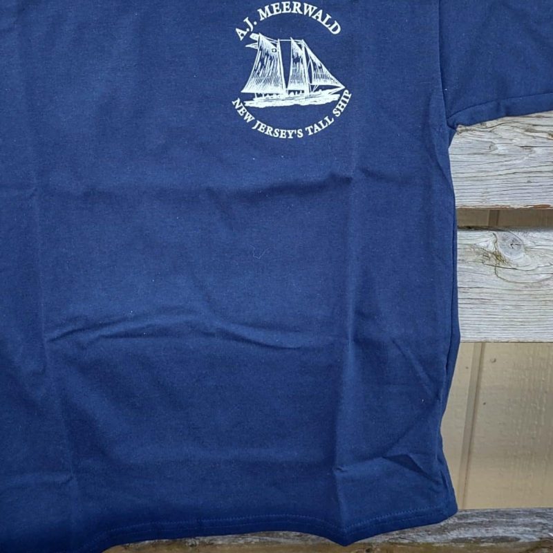 kids navy tee