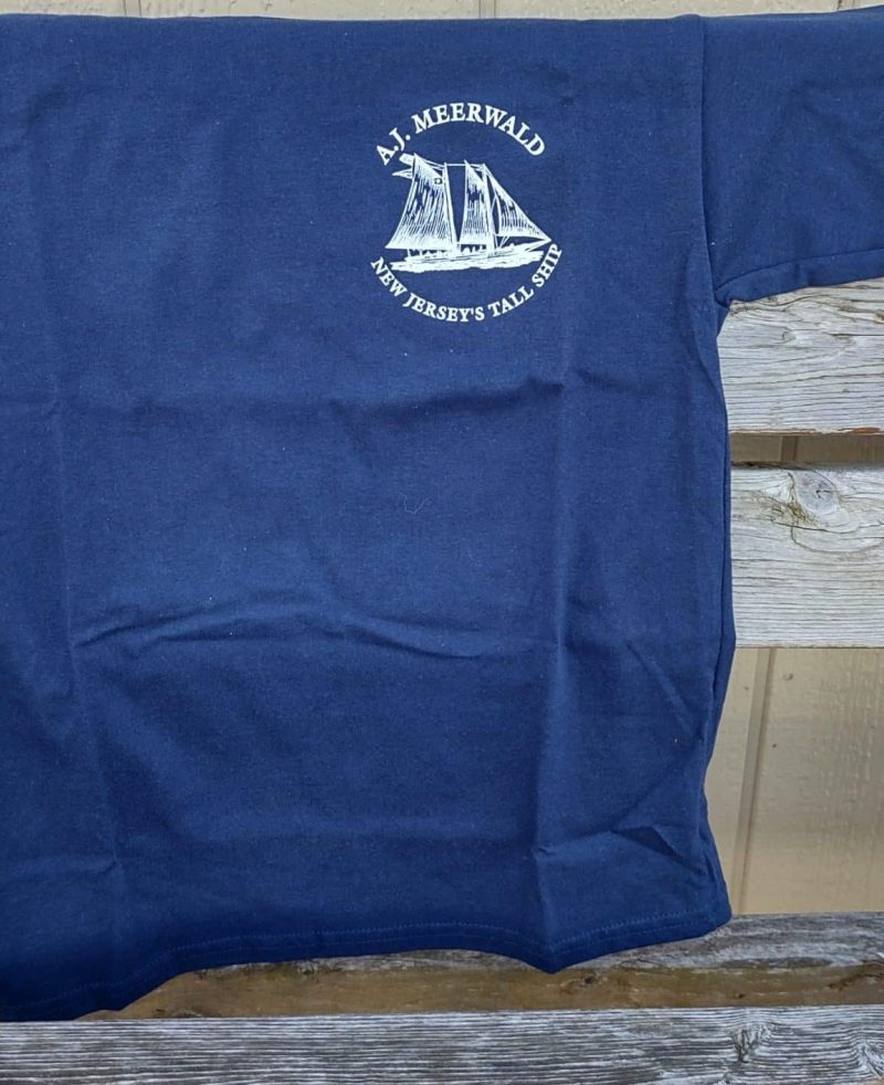 kids navy tee