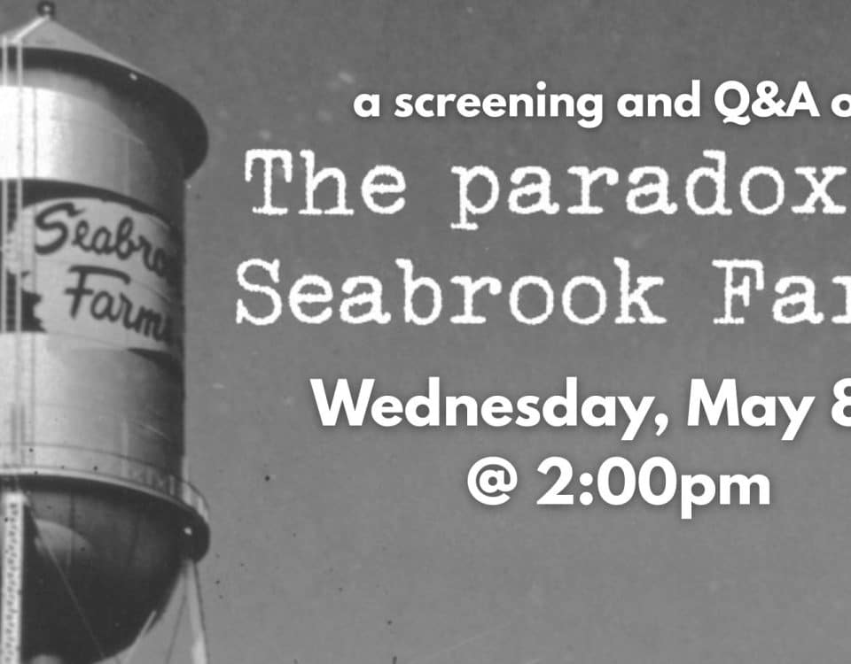 Seabrook Farms film screening at Bayshore Center at Bivalve